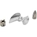 Hot Racing Aluminum Prop Set with Bullet Nut & Drive Dog: M41, Spartan