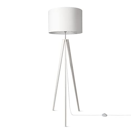 Paco Home Lampada Terra Tavolo Base Vintage Lampada Soggiorno Stile...