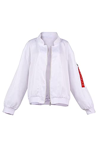 Enhopty Tokyo Revengers Valhalla Kazutora Hanemiya Chaqueta Abrigo Carnaval Suit Cosplay Disfraz Hombre S, Blanco