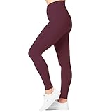 SATINA High Waisted Leggings for Women - Capri, Full Length, Fleece and with Pockets Women's Leggings - New