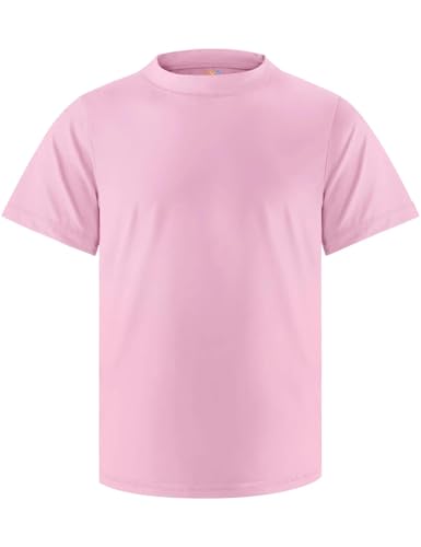 Image of Boys Rash Guard Short Sleeve Swim Shirt UPF+ 50 Rashguard for Toddler Teens Water Sun Shirts Swim Wear Quick Dry