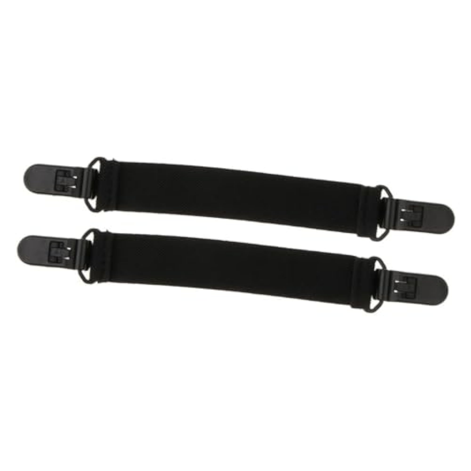 2 Pieces Pant Leg Grippers Strap for Women, Black Accessories
