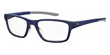 Under Armour Men's UA 5000/G Rectangular Prescription Eyewear Frames, Blue, 55mm, 18mm