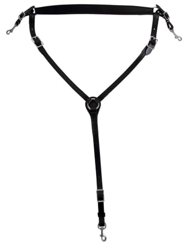 Circle Y Over Neck Trail Breast Collar BRN
