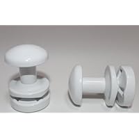 Anapont Towel Rail Towel Knob – White – Chrome – Black – Towel Hook Bathrobe Holder For Radiator Bathroom Radiator Set Of 2 (Black, Type 1 - View #5