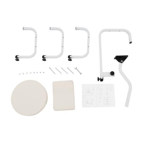 Butaco Helrgelrn MRBUEE Moderno Blanco con Reposapiés para Pedicura miniatura 5