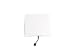 LightWorks Electroluminescent (EL) Light Panel, White 5" x 5" - Create Your Own Illuminated Glow Sign & Costumes