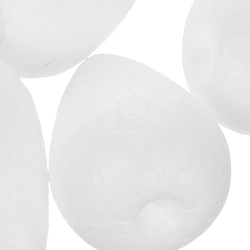 Boutons de fleurs en mousse blanche non peints pour étamines de bricolage - 4