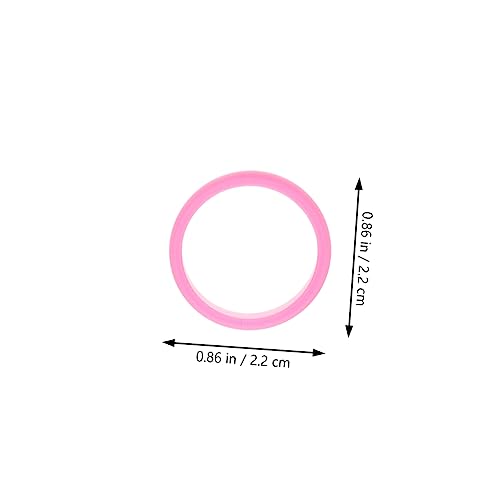 Yardwe 14 piezas anillas de silicona ergonómicas para mujer miniatura 5