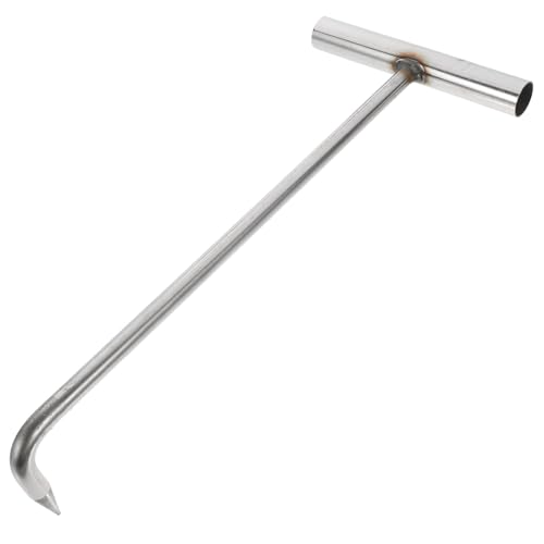 Gancho de elevación en T de acero inoxidable, herramienta multiusos robusta de 38 cm 1