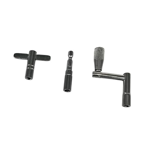 DYNWAVE Drum Keys Drum Tuner Wrench,T Style Z Style and Bit for Drummer Lightweight Metal Drum Set Tuning Tool Drum Accessory