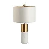1. La lampe de table en marbre de luxe, à la mode et élégante, convient très bien à la décoration des pièces.