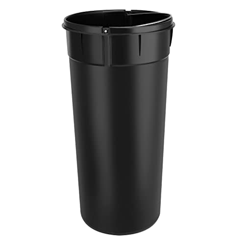 Veelesa 8 Gallon/30 Liter Stainless Steel Round Step-On Kitchen Trash Can #TOP6