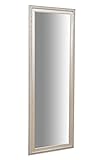 Le dimensioni di questo specchio sono: L50xPR4xH140 cm. Tutte le misure si riferiscono all'ingombro massimo dell'articolo.