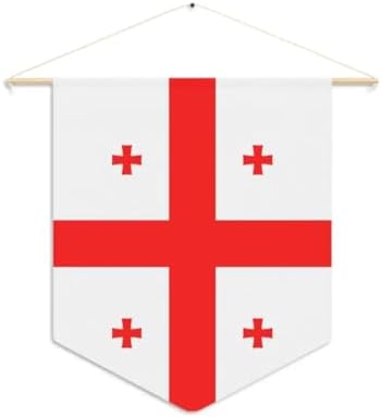 Pixelforma Banderín de Georgia con colgante de poliéster 30 x 45 ...