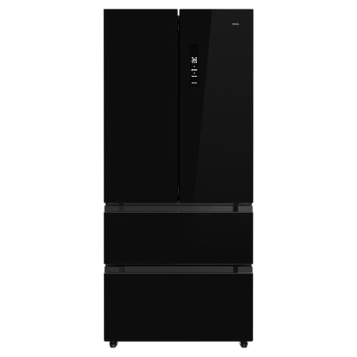 Teka Frigorífico French Door Libre Instalación, Motor Inverter, IonClean, LongLife No Frost, FlexZone, Fresh Box XXL, Iluminación LED, 516 Litros, Modelo RFD 77825 GBK EU
