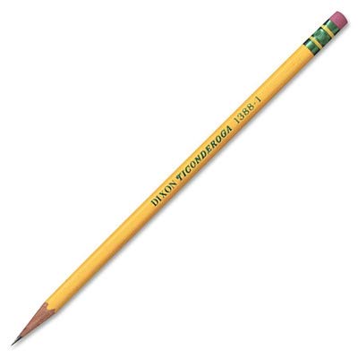 Lápiz Ticonderoga Wood-Case Dixon 13881 miniatura 4