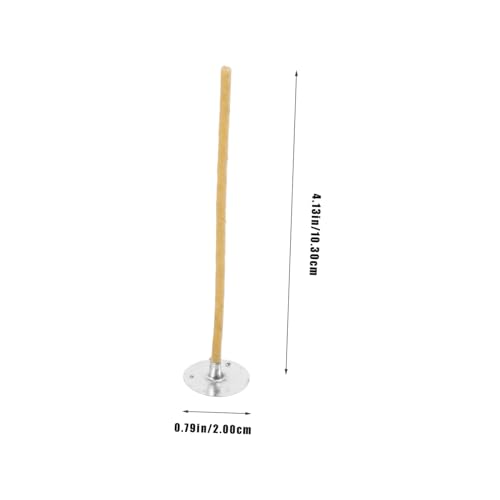 100 mechas para vela fibra natural con cera de abejas miniatura 2