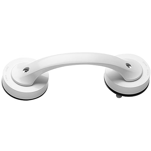 PRETYZOOM Elderly Shower Grab Bar Suction Cup Handle for Bathroom Sturdy Grab Bars for Seniors Easy to Install Remove