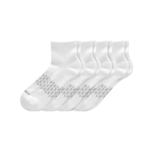Image of Hanes Men's Socks, Absolute Comfort Cushioned Moisture-wicking Seamless Toe, 4 Pack, Ankle, Crew and Heel Shield Socks