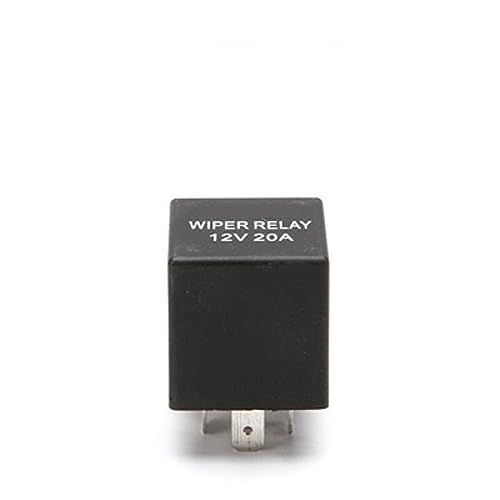 Relé de limpiaparabrisas automotriz 12V20A Relé de limpiaparabrisas de coche de batería de energía universal de 6 pines 1 piezas