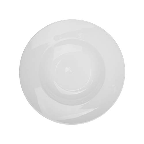 Holst Porzellan PB 23 Lot de 6 Assiettes Creuses en porcelaine Classique Blanc 22,5 x 22,5 x 5 cm 0,25 l