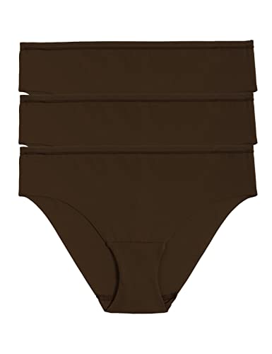 Image of Marks & Spencer Body Flexifit Womens Polyamide Blend Solid Low Rise Brazilian Knicker (Pack of 3)