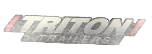 Triton 09362 XT Series Snowmobile Trailer Decal 2-Pack