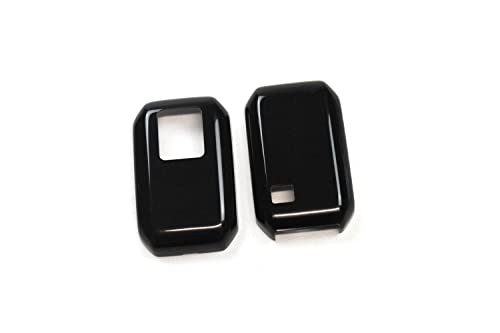 SecondStage スズキ スマートキーカバー キーケース Type22 ハイブリッド車専用 標準タイプ クリアブラック スイフト ハスラー スペーシア ソリオ など S029KEY