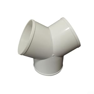 Getdoublerich Abluft-Splitter-Anschluss 454VOUFN Dunstabzugshaube