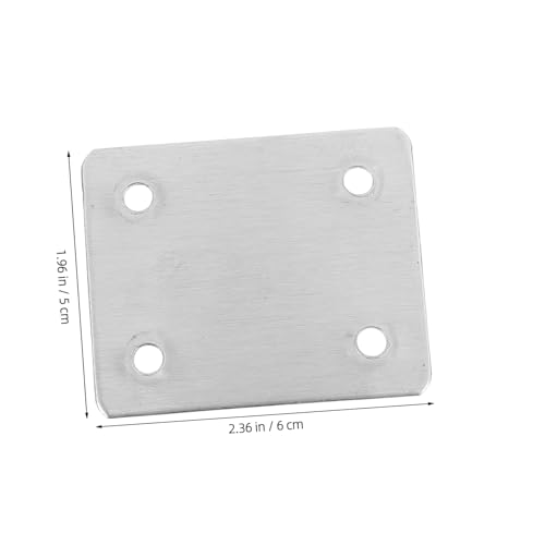 Plaque de jonction plate Zerodeko pour réparer et assembler les meubles en bois - 3