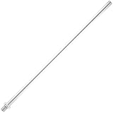 Maverik Lacrosse Mission (Blank) Shaft - Attack - Silver