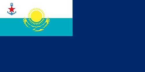 Drapeau Kazakhstan format horizontal pavillon grand format paysage - 2