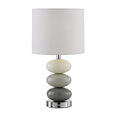 Village At Home Esme Table lamp Grey Cover