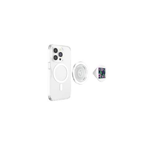 PopGrip pour MagSafe Fleurs Violettes accessoire de protection durable - 3