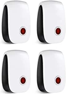 iGADG Ultrasonic Pest Repellent for Mosquitoes, Mice, Ants, Roaches, Spiders, Flies, Bugs - Pack of 4