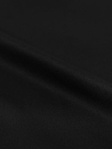 Image of The Souled Store: Seal Men and Boys Short Sleeve Cuban Collar Black Solid Polyester Casual Lightweight Drop Shoulder Streetwear Trendy Basic Oversized Shirt