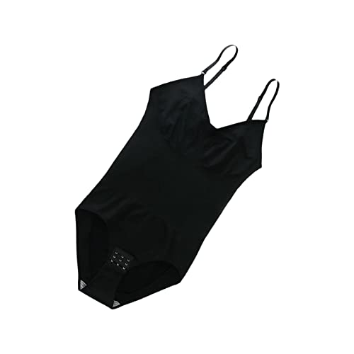 oshhni Bodysuits Modeladores Femininos Collant Respirável E Confortável de Gancho Controle de Barrig