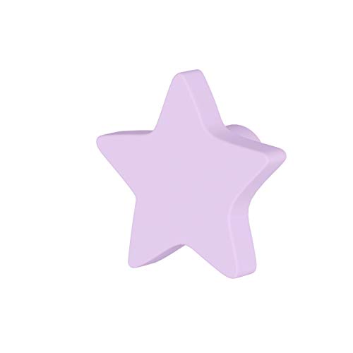 Greca Pomos Infantiles Estrella. 6 Unidades. Acabado Lacado Mate de la máxima...