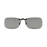 Portátil y duradero: este clip profesional de alta calidad para gafas 3D, proporciona una imagen más brillante y nítida, uso prolongado.