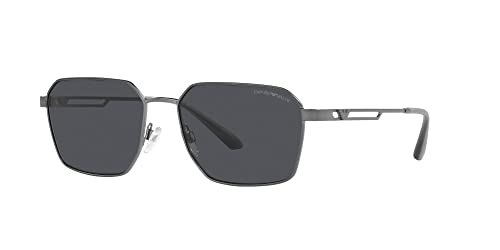 Emporio Armani Men's Ea2140 Rectangular Sunglasses
