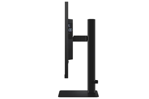 Image of SAMSUNG 27-in ViewFinity S8 (S80D) 4K UHD HDR10 High Resolution Computer Monitor with Ergonomic Stand - LS27D802EANXGO