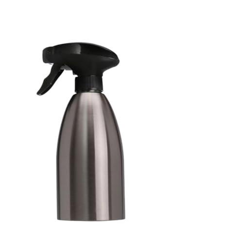 Cabilock Stainless Steel Oil Spray Bottle Edible Oil Mister for Cooking Salad Barbecue and Grilling Food Grade Seasoning Bottle with Easy Control Nozzle