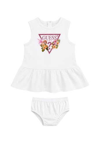 Vestido GUESS niña de punto de manga larga y cuello redondo original A4GK18 KA6W4
