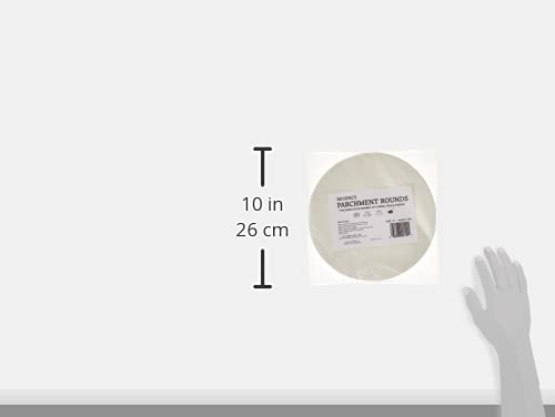 Regency Wraps Parchment Paper Circles For Round Cake Pans, Greaseproof Liners For Non-Stick Baking, 9" (Pack Of 100), White #TOP5