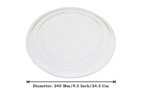 Image of JR Suitable for Turntable Plate Glass Plate 9.5 Inch MO20CJP27B O n i d a Microwave Oven Spare Parts