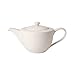 Villeroy & Boch For Me dzbanek do herbaty 1,3 l, porcelana premium, biały
