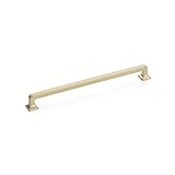 Schaub & Company Menlo Park Collection 10 in. (254mm) Pull, Signature Satin Brass - 524-SSB