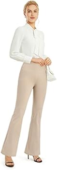 MOVE BEYOND Boterzachte bootcut yogabroek/capris voor dames met 4 zakken, trainingsbroek met buikversteviging en uitlopende pijpen, Blauw, XXL MOVE BEYOND Boterzachte bootcut yogabroek/capris voor dames met 4 zakken, trainingsbroek met buikversteviging en uitlopende pijpen, Blauw, XXL