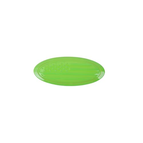 Image of RAZPOY for Bronco Emblem Cover, 5.31inch Rear Tailgate Overlay Badge Emblem Cover Trim Fit for 2021-2024 Ford Bronco & Bronco Sport, USA Flag Light Green